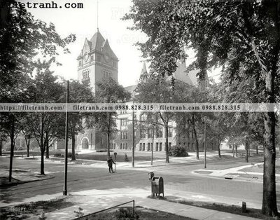 File ảnh School Zone_ 1915 (gốc) in biển hiệu
