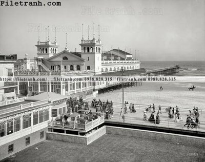 File tranh in trần 3D Steeplechase Pier_ 1905 (ảnh gốc)