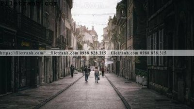 File tranh Street179 (file gốc) chuẩn màu in