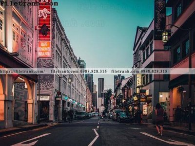 File in trần Street207 (bản gốc 3D) sống động