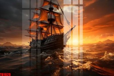 File tranh gốc File thuận buồm xuôi gió TB1029 (sắc nét từng chi tiết)