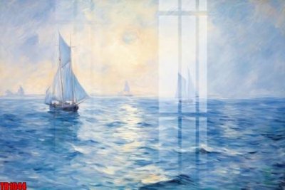 File tranh File thuận buồm xuôi gió TB1044 (gốc) phong cách tối giản