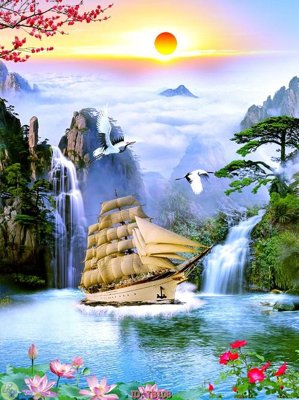 File ảnh File thuận buồm xuôi gió TB108 (gốc) in standee