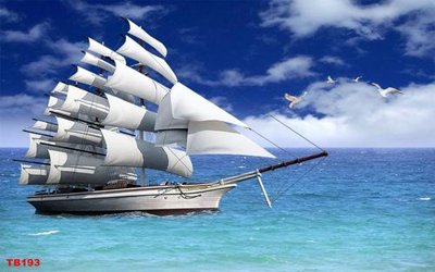 File in trần File thuận buồm xuôi gió TB193 (file gốc) hoa văn 3D