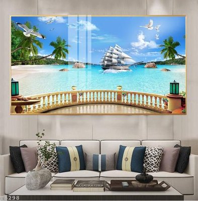 File tranh gốc File thuận buồm xuôi gió TB298 chủ đề hiện đại