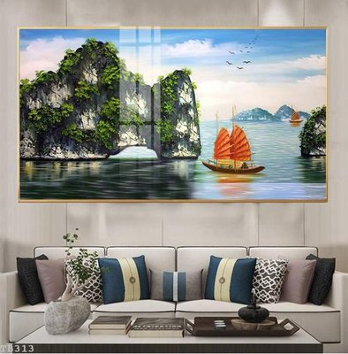 File tranh File thuận buồm xuôi gió TB313 (bản gốc) trang trí văn phòng