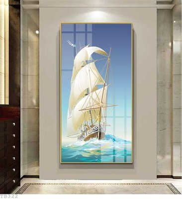 Ảnh gốc file in lụa File thuận buồm xuôi gió TB322 chi tiết