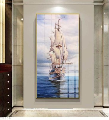 File tranh File thuận buồm xuôi gió TB356 (ảnh gốc) in trần 3D
