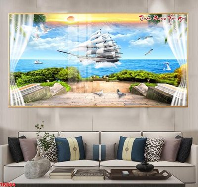 File gốc File thuận buồm xuôi gió TB564 (chủ đề hiện đại) trang trí