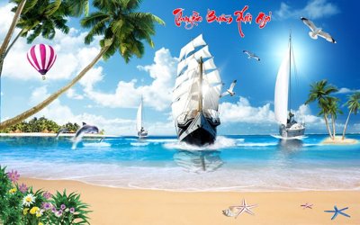 File gốc File thuận buồm xuôi gió TB6006 (chủ đề hiện đại) trang trí