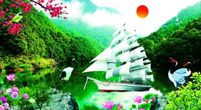 File PSD File thuận buồm xuôi gió TB6039 (bản gốc) đã tách nền