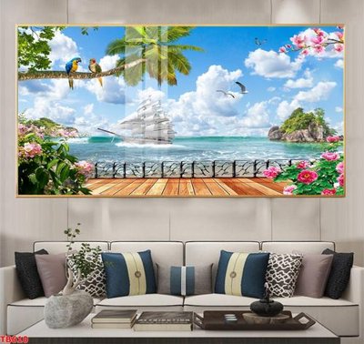 File in trần File thuận buồm xuôi gió TB610 (file gốc) hoa văn 3D