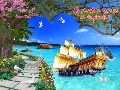 File tranh File thuận buồm xuôi gió TB6122 (ảnh gốc) in trần 3D