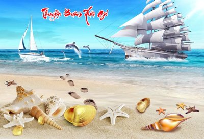 File tranh File thuận buồm xuôi gió TB6170 (bản gốc) trang trí văn phòng