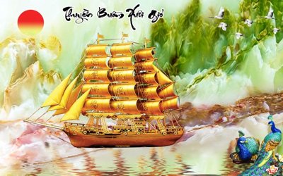 Hình ảnh gốc File thuận buồm xuôi gió TB6215 (để in khổ lớn)