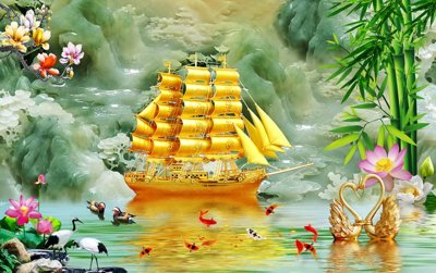 File gốc File thuận buồm xuôi gió TB6275 (trang trí) phòng ngủ