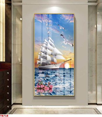 File ảnh gốc File thuận buồm xuôi gió TB718 không vỡ nét