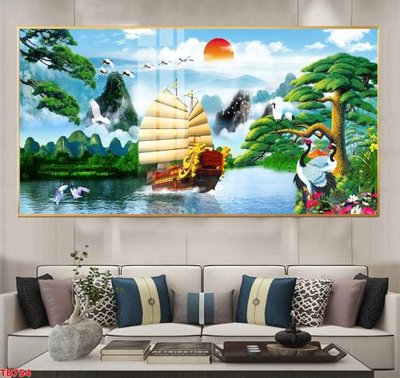 File tranh File thuận buồm xuôi gió TB754 (ảnh gốc) độ nét vượt trội