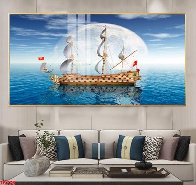 File tranh File thuận buồm xuôi gió TB778 (ảnh gốc) không bị mờ