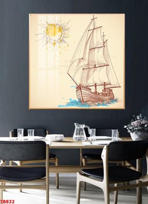 File tranh File thuận buồm xuôi gió TB832 (gốc) chủ đề con người