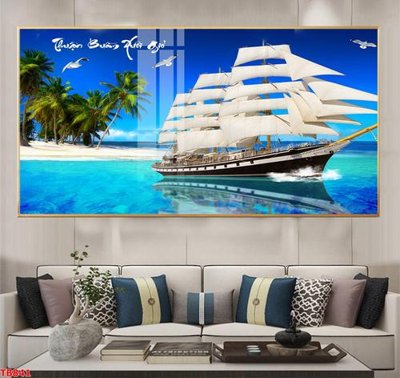 File gốc File thuận buồm xuôi gió TB841 (dành cho trang trí nội thất)