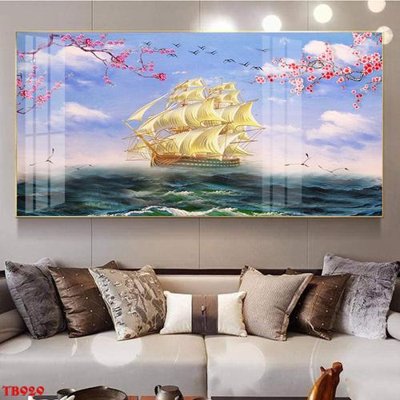 File tranh File thuận buồm xuôi gió TB929 (gốc) chủ đề trừu tượng