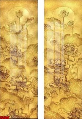 File gốc File tranh trúc chỉ phòng thờ TC1014 (cho in ấn) độc quyền