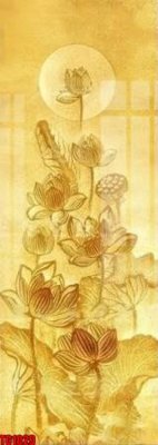 File gốc File tranh trúc chỉ phòng thờ TC1029 (in lụa) trang trí tường