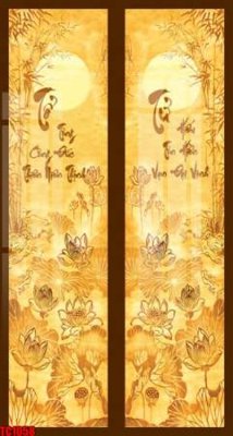 File ảnh File tranh trúc chỉ phòng thờ TC1058 (gốc) in backdrop sự kiện