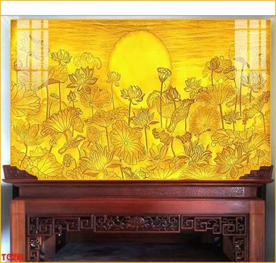 File in trần File tranh trúc chỉ TC291 (bản gốc) 5D