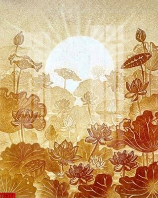 File tranh File tranh trúc chỉ TC561 (bản gốc) in lụa 3D