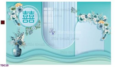 File gốc File banner phông tiệc đám cưới TDC10 (Filetranh.com) File banner phông tiệc đám cưới TDC10