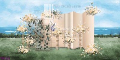 File tranh File banner phông tiệc đám cưới TDC112 (ảnh gốc) in trần 3D