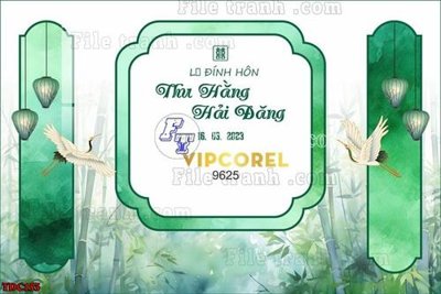 Tải file gốc File banner phông đám cưới TDC153 (in khổ lớn) không mờ