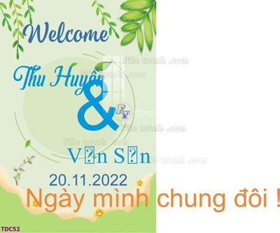 Tải file File banner phông tiệc đám cưới TDC52 (ảnh gốc) file AI/EPS