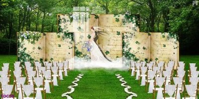 File ảnh File banner phông tiệc đám cưới TDC58 (gốc) in backdrop sự kiện