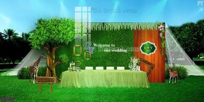 File tranh File banner phông tiệc đám cưới TDC63 (gốc) in film