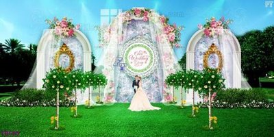 Tải file gốc File banner phông tiệc đám cưới TDC65 (in khổ lớn) không mờ