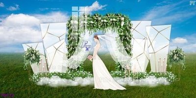 File gốc File banner phông tiệc đám cưới TDC72 (in tráng gương) ốp tường