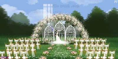 File gốc File banner phông tiệc đám cưới TDC99 (in tráng gương) hiện đại