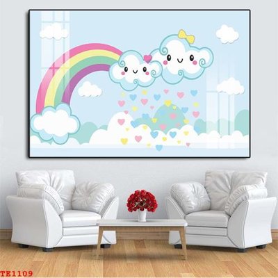 File in ấn File tranh trẻ em TE1109 (bản gốc) cao cấp