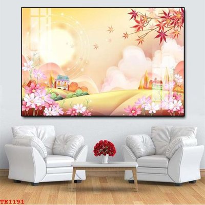 File PSD File tranh trẻ em TE1191 (gốc) cho designer