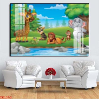 File tranh File tranh trẻ em TE1257 (gốc) chủ đề thiên nhiên