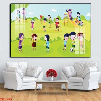 Tải file File tranh trẻ em TE1283 (gốc) làm file thiết kế