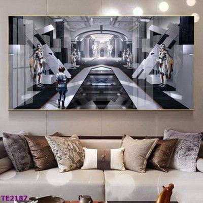 File gốc File tranh trẻ em TE2187 (in lụa) hoa văn cổ điển