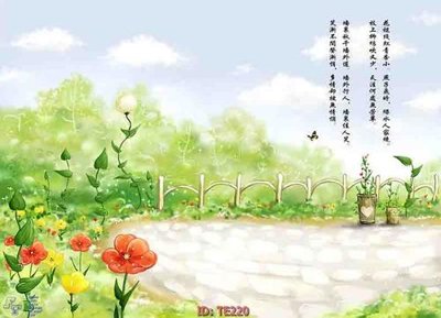 File gốc File tranh trẻ em TE220 (phong cách) châu Âu