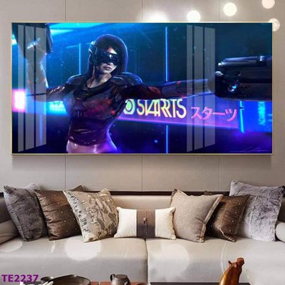 File gốc File tranh trẻ em TE2237 (in lụa) tranh phong thủy