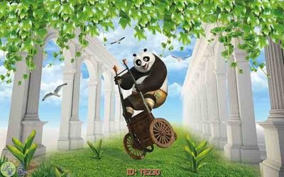 Download file gốc File tranh trẻ em TE230 (in mica) trang trí
