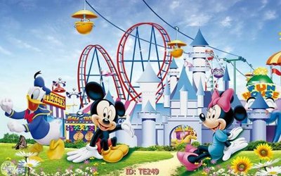 File gốc File tranh trẻ em TE249 (in mica) cắt laser