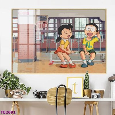 File gốc File tranh trẻ em TE2691 (in lụa) trang trí tường